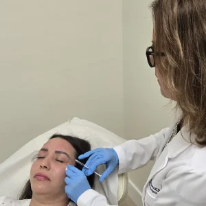 Botox injections in Cape Coral, FL female patient at KYSA Cosmetic Clinic