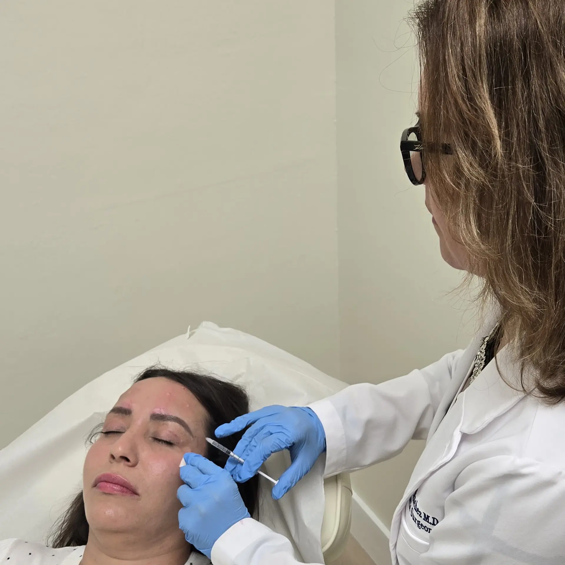 Botox injections in Cape Coral, FL female patient at KYSA Cosmetic Clinic