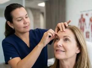 kysa-cosmetic-aesthetic-clinic-facial-plastic-surgeon-brow-lift-examination