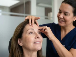 kysa-cosmetic-aesthetic-clinic-facial-plastic-surgeon-brow-lift-examination-cape-coral