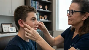 kysa-cosmetic-aesthetic-clinic-surgeon-adjusting-patient's-ear