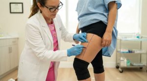 kysa-cosmetic-aesthetic-clinic-surgeon-marking-patient's-thigh-localized-lipo