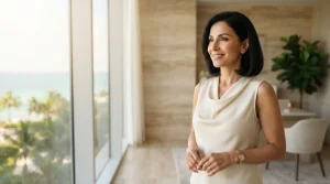 kysa-cosmetic-aesthetic-clinic-woman-looking-toward-morning-sun