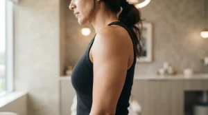 kysa-cosmetic-aesthetic-clinic-woman-showing-toned-arm-muscle