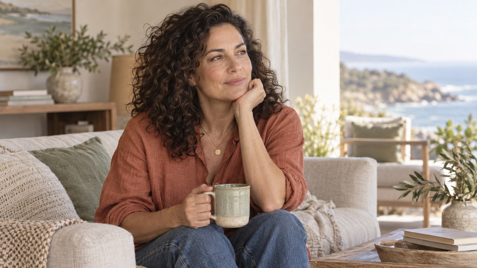 Illustrative midlife woman considering a personalized hormone therapy evaluation