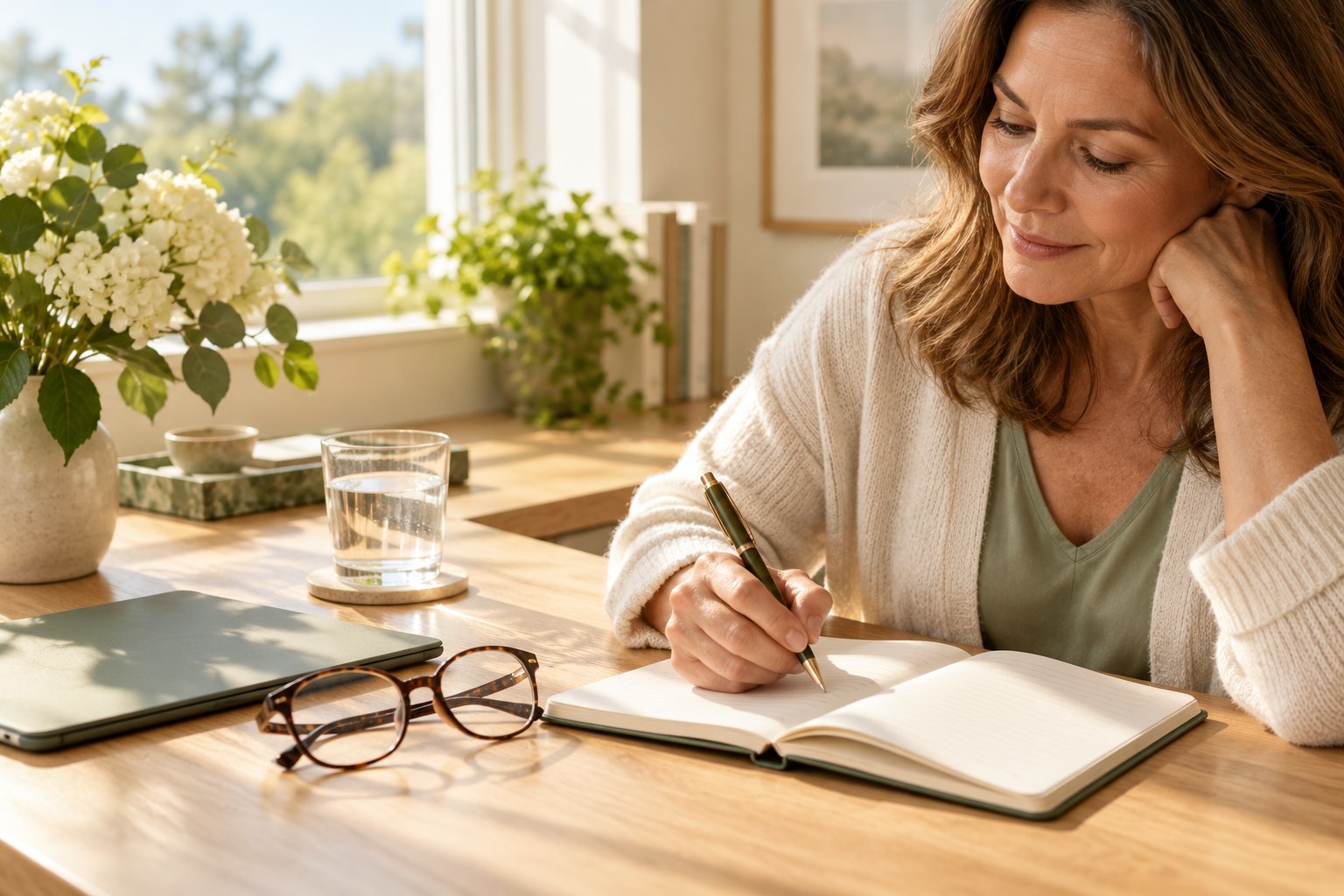 Planning health habits and follow-up goals